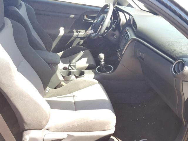 JTKJF5C76F3095589 - 2015 TOYOTA SCION TC BLACK photo 5