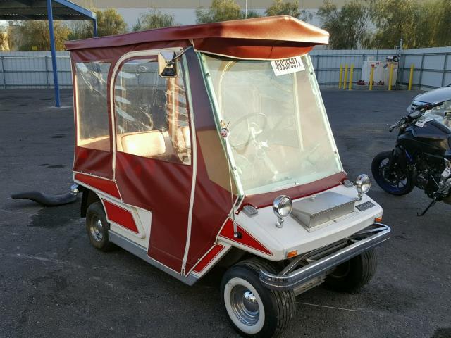 8981107410 - 1950 GOLF CART RED photo 1