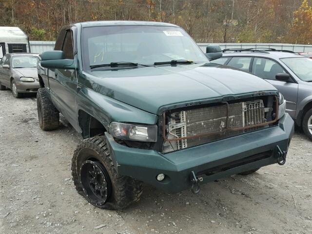 3B7KF2369YG134872 - 2000 DODGE RAM 2500 GREEN photo 1