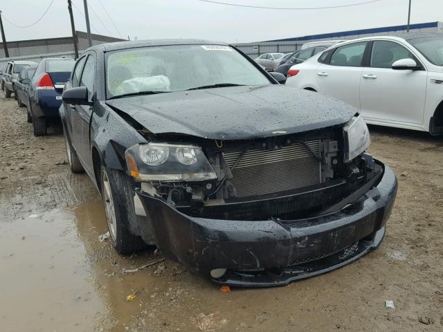 1B3LC76M58N665502 - 2008 DODGE AVENGER R/ BLACK photo 1