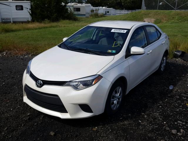 5YFBPRHE3EP054012 - 2014 TOYOTA COROLLA EC 白色 照片 2