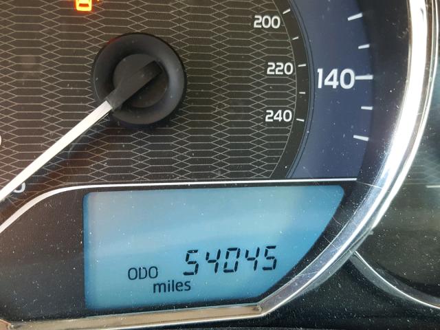 5YFBPRHE3EP054012 - 2014 TOYOTA COROLLA EC 白色 照片 8