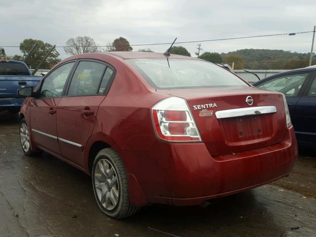 3N1AB6AP7AL615522 - 2010 NISSAN SENTRA 2.0 RED photo 3