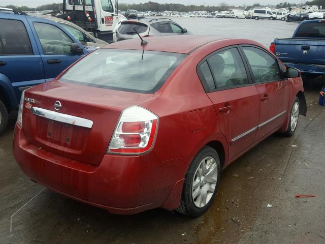 3N1AB6AP7AL615522 - 2010 NISSAN SENTRA 2.0 RED photo 4