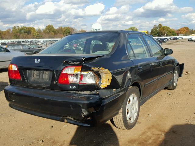 JHMEJ8648YS004324 - 2000 HONDA CIVIC EX 黑色 照片 4