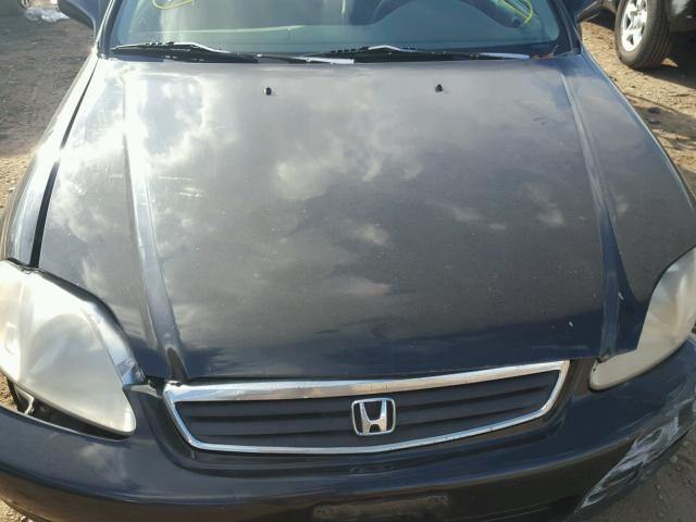 JHMEJ8648YS004324 - 2000 HONDA CIVIC EX 黑色 照片 7