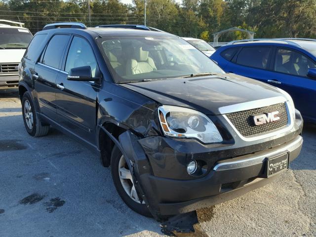 1GKER23D79J169420 - 2009 GMC ACADIA SLT BLACK photo 1