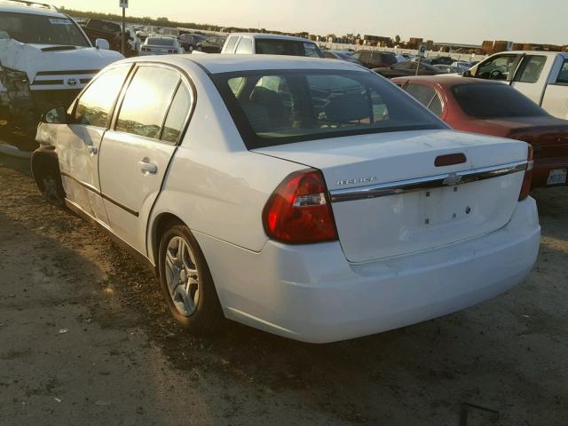 1G1ZS52F75F112355 - 2005 CHEVROLET MALIBU WHITE photo 3