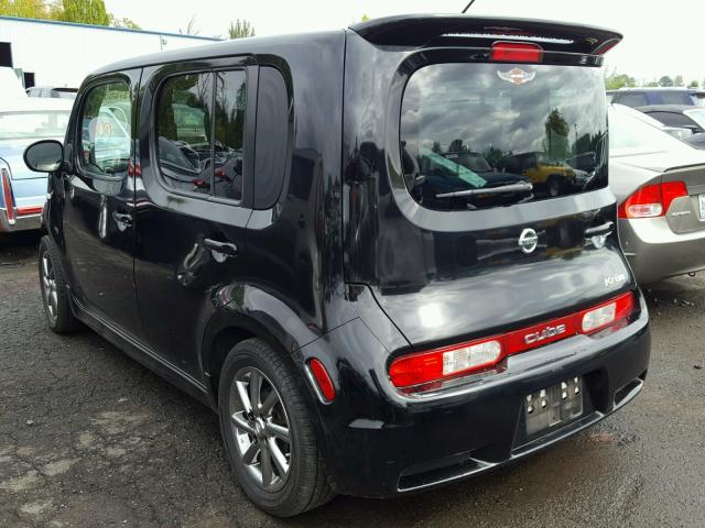 JN8AZ28R39T111862 - 2009 NISSAN CUBE BASE BLACK photo 3