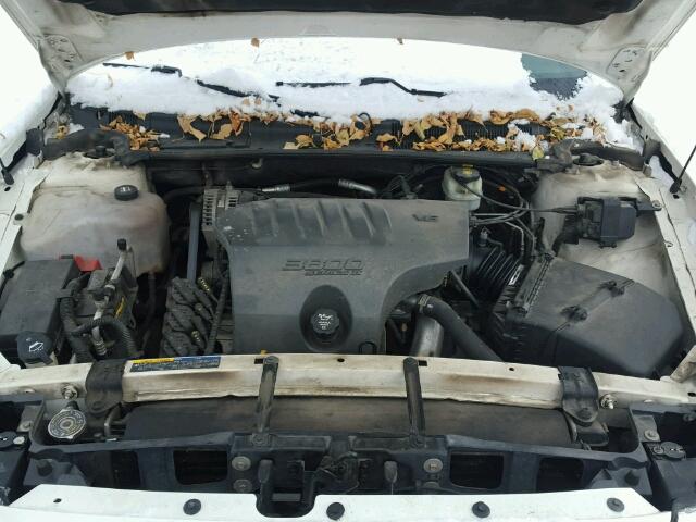 1G4HP52K144104064 - 2004 BUICK LESABRE CU WHITE photo 7