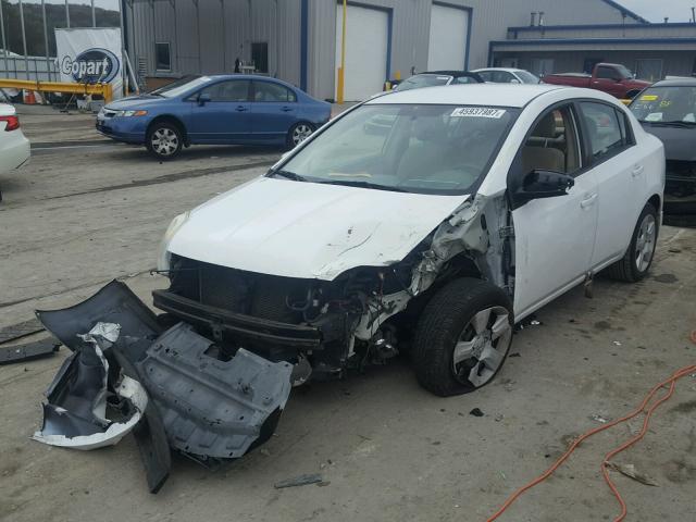 3N1AB61E29L690185 - 2009 NISSAN SENTRA 2.0 WHITE photo 2