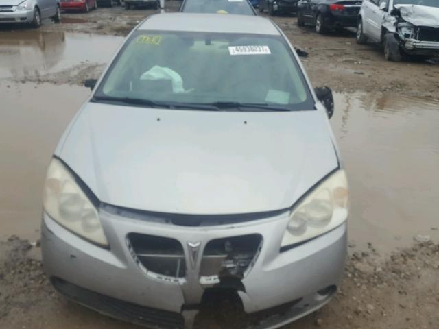 1G2ZH528254109516 - 2005 PONTIAC G6 GT SILVER photo 7