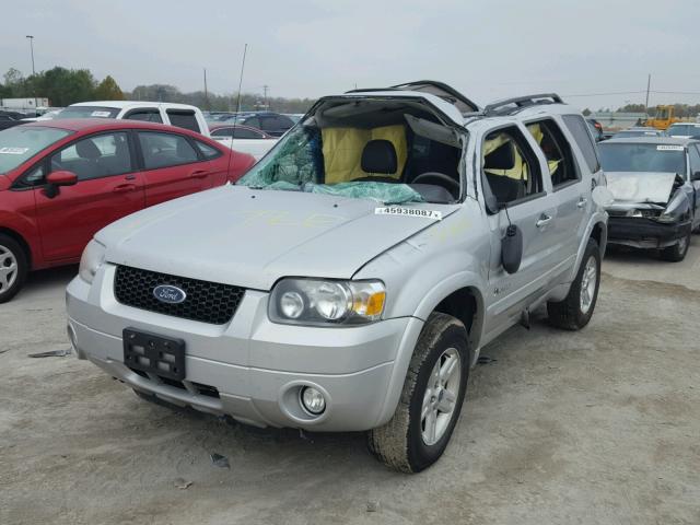 1FMCU59H77KB68025 - 2007 FORD ESCAPE HEV SILVER photo 2