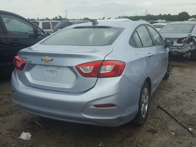 1G1BC5SM1J7143117 - 2018 CHEVROLET CRUZE LS BLUE photo 4