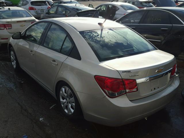 1G1PA5SH1D7199884 - 2013 CHEVROLET CRUZE BEIGE photo 3