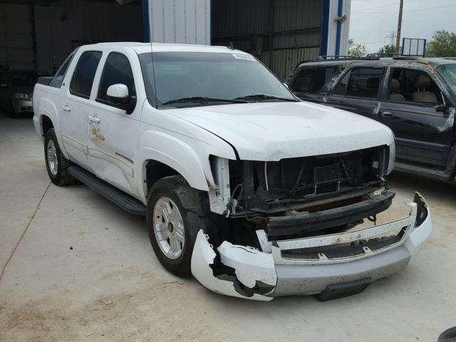 3GNVKFE0XAG118539 - 2010 CHEVROLET AVALANCHE WHITE photo 1