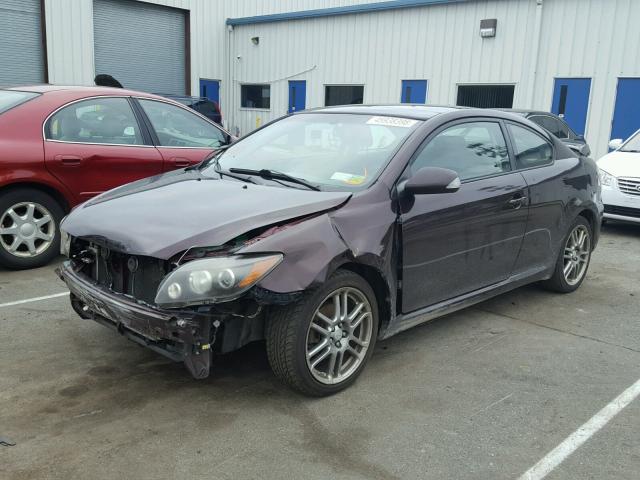 JTKDE167390297722 - 2009 TOYOTA SCION TC 勃艮第红 照片 2