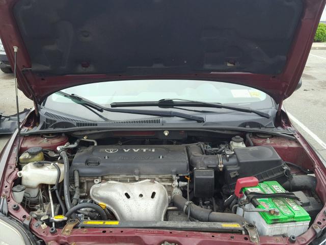 JTKDE167390297722 - 2009 TOYOTA SCION TC 勃艮第红 照片 7