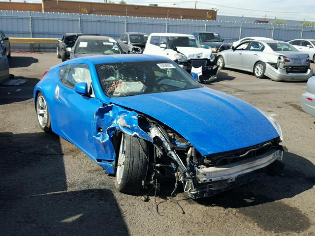 JN1AZ4EH7BM553162 - 2011 NISSAN 370Z BASE BLUE photo 1