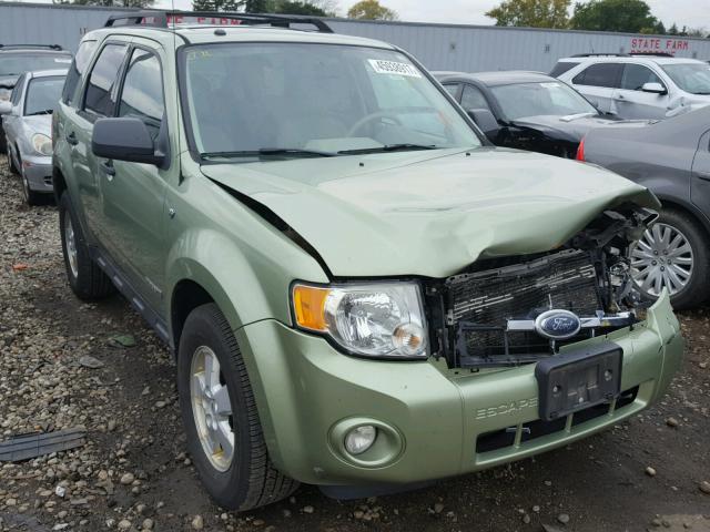 1FMCU93148KE11780 - 2008 FORD ESCAPE XLT GREEN photo 1