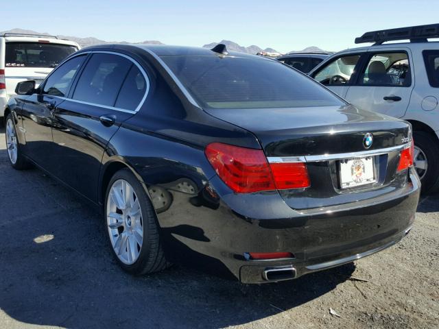 WBAKB83529CY61973 - 2009 BMW 750 LI BLACK photo 3