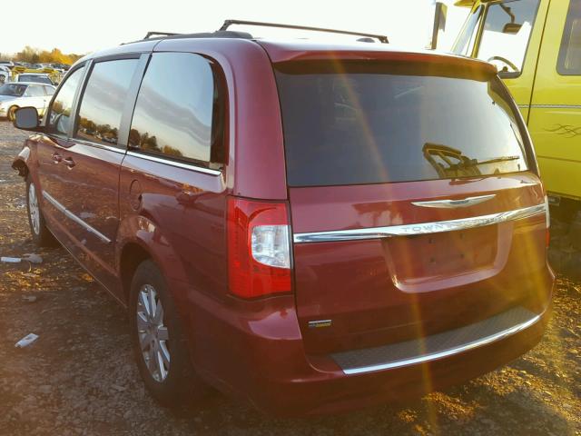 2C4RC1BG2GR293396 - 2016 CHRYSLER TOWN & COU RED photo 3