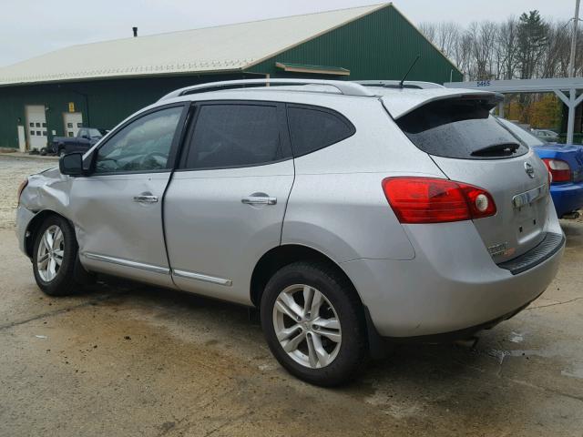 JN8AS5MV5FW258557 - 2015 NISSAN ROGUE SELE SILVER photo 3