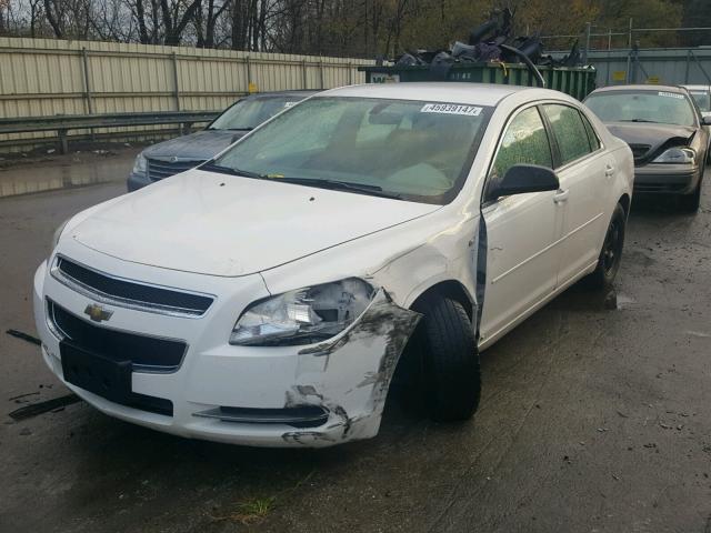 1G1ZG57B18F209417 - 2008 CHEVROLET MALIBU LS WHITE photo 2