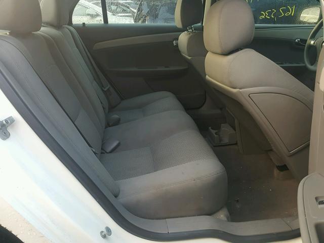 1G1ZG57B18F209417 - 2008 CHEVROLET MALIBU LS თეთრი ფოტო 6