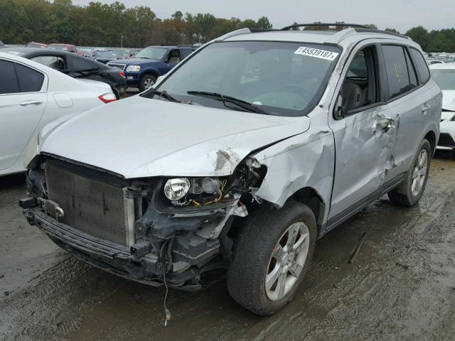 5NMSH13E17H003093 - 2007 HYUNDAI SANTA FE S SILVER photo 2