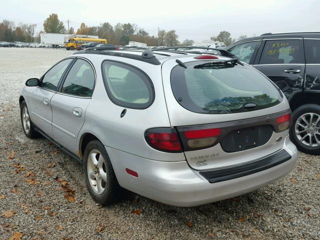 1FAFP582X1A255765 - 2001 FORD TAURUS SE SILVER photo 3