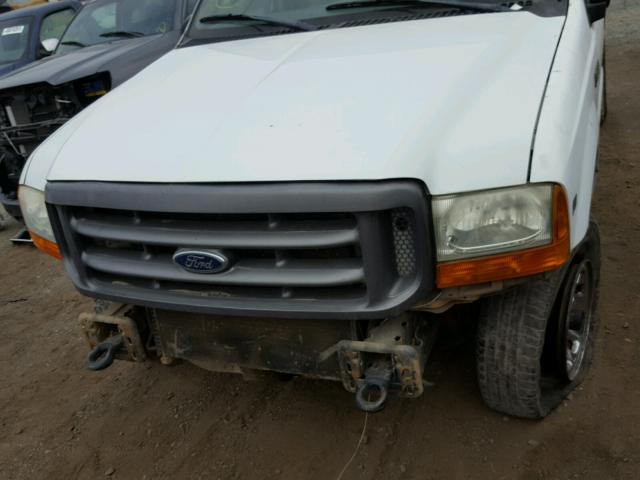 1FTSF31S4XEA44816 - 1999 FORD F350 SRW S WHITE photo 10