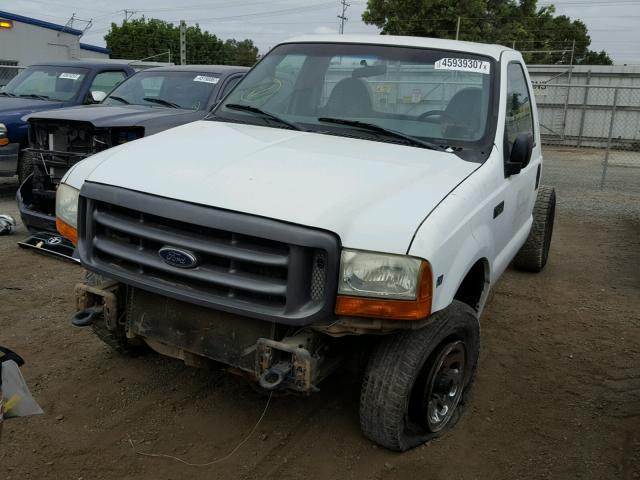 1FTSF31S4XEA44816 - 1999 FORD F350 SRW S WHITE photo 2