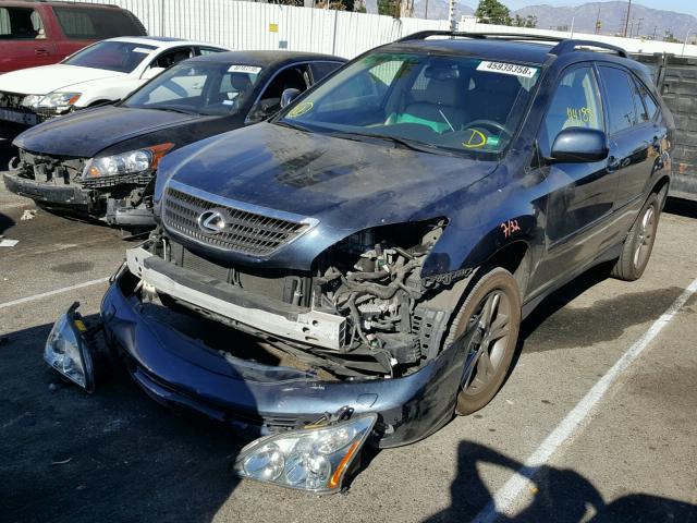 JTJHW31U260030269 - 2006 LEXUS RX 400 BLUE photo 2