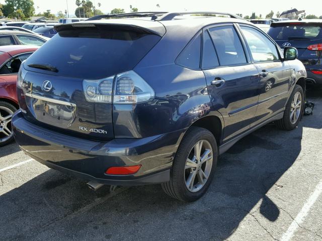 JTJHW31U260030269 - 2006 LEXUS RX 400 BLUE photo 4