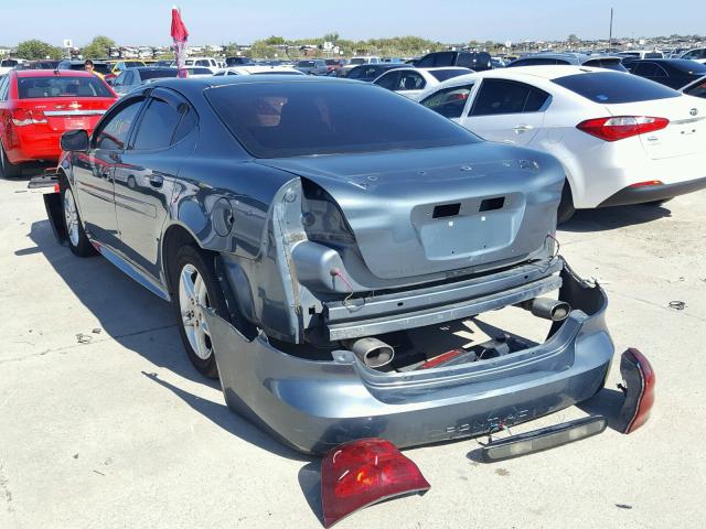 2G2WR554161315299 - 2006 PONTIAC GRAND PRIX CHARCOAL photo 3