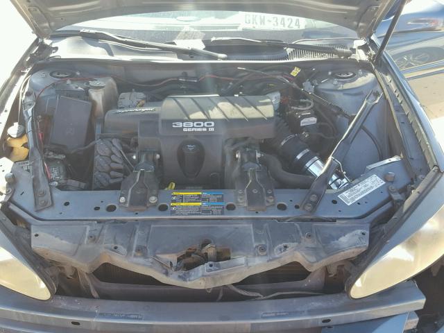 2G2WR554161315299 - 2006 PONTIAC GRAND PRIX CHARCOAL photo 7
