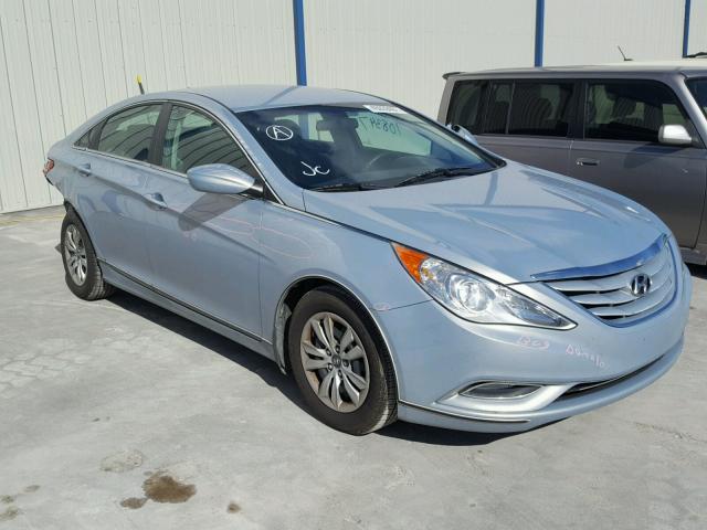 5NPEB4AC1BH025656 - 2011 HYUNDAI SONATA GLS BLUE photo 1