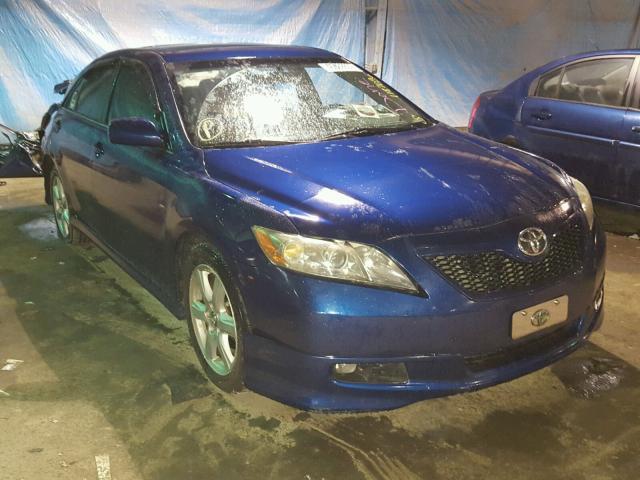 4T1BE46K27U101341 - 2007 TOYOTA CAMRY NEW BLUE photo 1