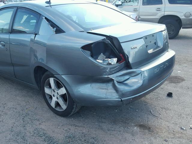 1G8AW15F66Z205441 - 2006 SATURN ION LEVEL GRAY photo 9