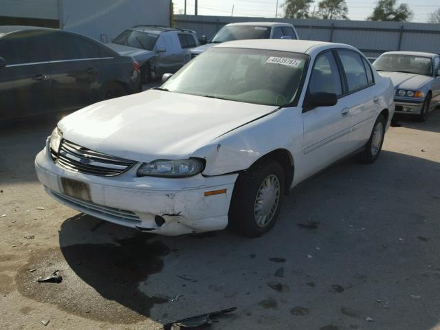 1G1ND52J62M547727 - 2002 CHEVROLET MALIBU WHITE photo 2