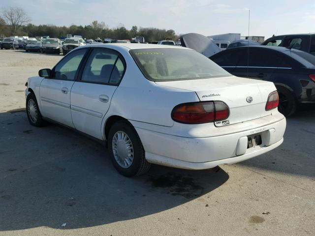 1G1ND52J62M547727 - 2002 CHEVROLET MALIBU WHITE photo 3