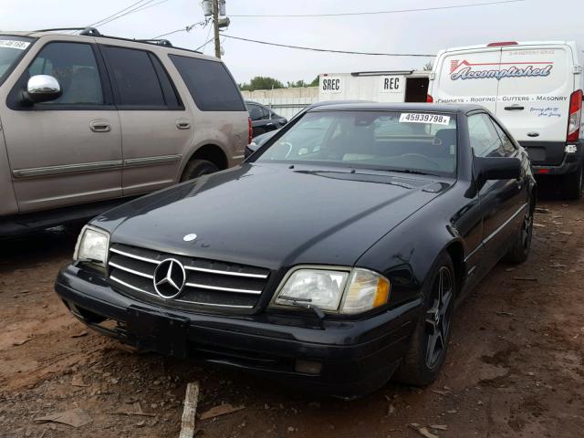 WDBFA66E3LF010910 - 1990 MERCEDES-BENZ 500 SL BLACK photo 2