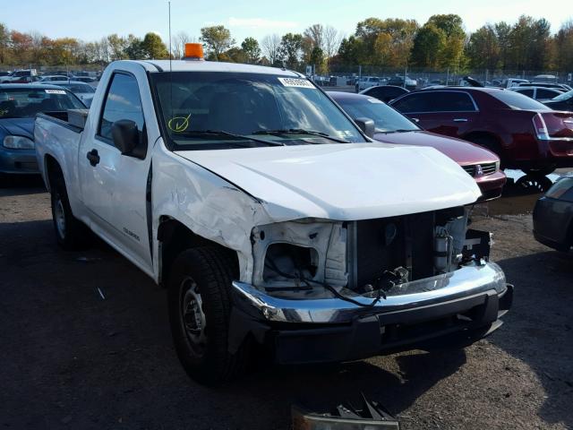 1GCCS146258235374 - 2005 CHEVROLET COLORADO WHITE photo 1