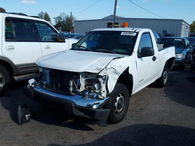 1GCCS146258235374 - 2005 CHEVROLET COLORADO WHITE photo 2