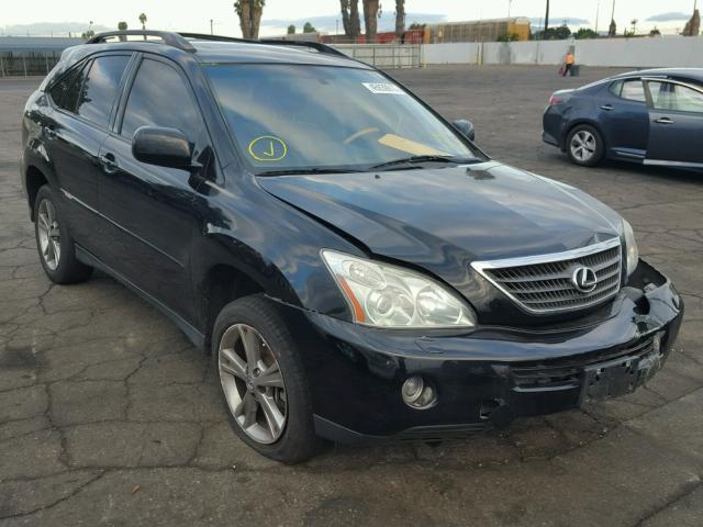 JTJGW31U472001504 - 2007 LEXUS RX 400H BLACK photo 1