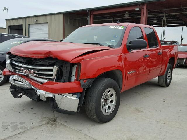 3GTP1UEA0DG188119 - 2013 GMC SIERRA C15 RED photo 2