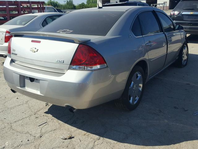 2G1WD58C489144638 - 2008 CHEVROLET IMPALA SUP SILVER photo 4