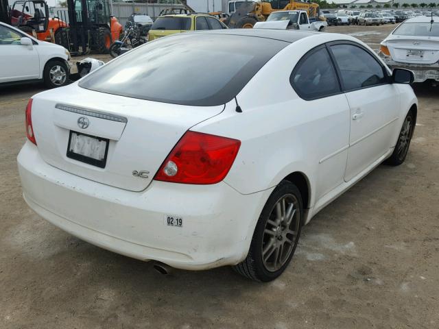 JTKDE167X50015005 - 2005 TOYOTA SCION TC 白色 照片 4