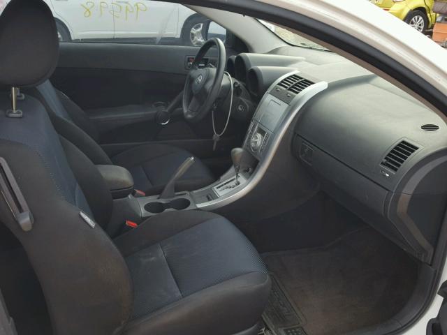 JTKDE167X50015005 - 2005 TOYOTA SCION TC 白色 照片 5